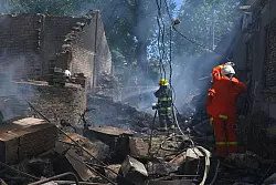 Die ukrainische Hafenstadt Odessa ist immer wieder Ziel russischer Angriffe. (Archivbild) - © Michael Shtekel/AP/dpa