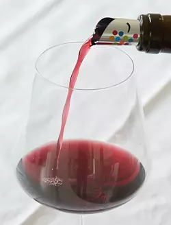 Ein sogenannter «Drop Stop »verhindert, dass es beim Einschenken vom Flaschenrand tropft. Gerade bei Rotwein und weißen Tischdecken oft sehr ärgerlich. - © DWI/deutscheweine.de/dpa-tmn