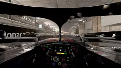 Sicht aus dem Cockpit in «F1 24». - © Codemasters/Electronic Arts/dpa-tmn
