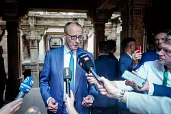 Der Kanzler sieht die Nato in der Pflicht, Gr&ouml;nland zu sch&uuml;tzen. - &copy; Kay Nietfeld/dpa