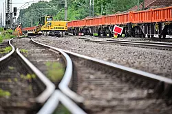 Die Generalsanierung wichtiger Strecken dauert noch Jahre. - &copy; Sebastian Christoph Gollnow/dpa