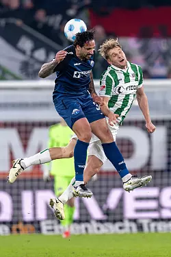 Paderborn m&uuml;hte sich gegen Aufsteiger M&uuml;nster. - &copy; David Inderlied/dpa