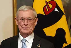 K&ouml;hler starb am fr&uuml;hen Samstagmorgen im Alter von 81 Jahren nach kurzer schwerer Krankheit, wie das Bundespr&auml;sidialamt in Berlin mitteilte. - &copy; Wolfgang Kumm/dpa