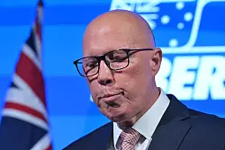 Für den Chef der Konservativen, Peter Dutton, wird bereits ein Nachfolger gesucht. - © Mick Tsikas/AAP/dpa