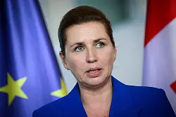 D&auml;nemarks Ministerpr&auml;sidentin Frederiksen z&auml;hlt zu den interessantesten G&auml;sten de Kanzlers. - &copy; Bernd von Jutrczenka/dpa