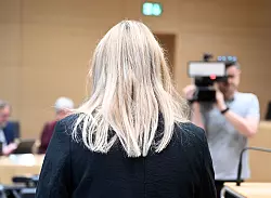 Hausbesitzerin W. kämpft am BGH um ihr Zuhause. - © Uli Deck/dpa