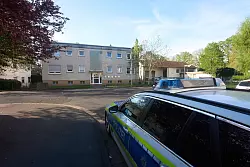 Die Großfahndung nach dem Schützen von Bad Nauheim läuft. - © Thomas Frey/dpa