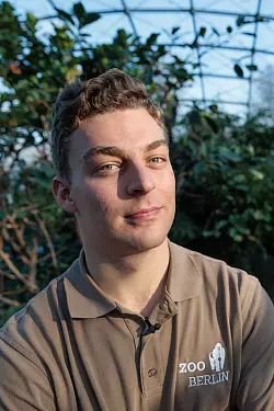 Natürlich habe er Toni bereits aus dem Internet gekannt, sagt Nikolas Algenstaedt. - © Carsten Koall/dpa