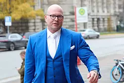 Der Verteidiger des israelischen Angeklagten, Sascha B&ouml;ttner, sieht im Leiter der Sicherheitsfirma die zentrale Figur. - &copy; Georg Wendt/dpa