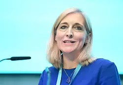 Die Juristin Nina Warken soll Gesundheitsministerin werden. (Archivbild) - © Bernd Weißbrod/dpa