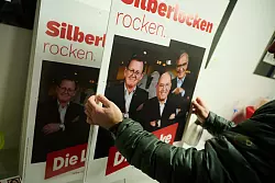 Bodo Ramelow, Gregor Gysi und Dietmar Batsch sollen Direktmandate f&uuml;r die Linke holen und ihr so den erneuten Einzug in den Bundestag sichern. (Archivbild) - &copy; Annette Riedl/dpa