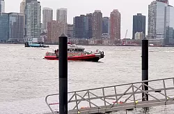 Es ist nicht das erste Mal, dass ein Hubschrauber in den Hudson River stürzt. - © Jennifer Peltz/AP/dpa