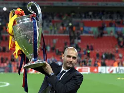 Beim FC Barcelona wurde Pep Guardiola zum Titelsammler. - © picture alliance / dpa