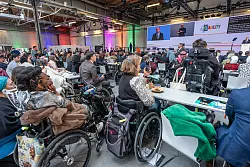 Am Donnerstag soll auch ein vom Entwicklungsministerium in Auftrag gegebener Bericht zur Lage («Global Disability Inclusion Report») vorgestellt werden. Er zeigt eine generelle, regional aber auch unterschiedlich starke Benachteiligung. - © Michael Kappeler/dpa