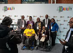 Ziel des Treffens ist es, konkrete Fortschritte zur Verwirklichung der UN-Behindertenrechtskonvention auf den Weg zu bringen. Die Teilnehmer sind aufgerufen, konkrete Zusagen zu machen. - © Michael Kappeler/dpa