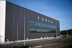 Das Ziel von Tesla: &laquo;Von der Batteriezellen bis zu Fahrzeugen soll alles an einem Standort produziert werden.&raquo; - &copy; Sebastian Gollnow/dpa