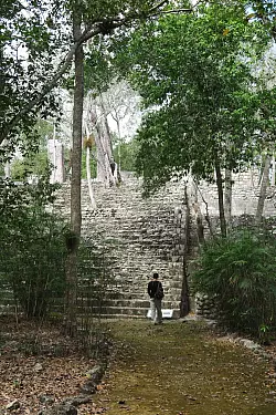 MrBeast hat sein Video auch an der archäologischen Stätte Calakmul gedreht. (Archivbild) - © Andrea Sosa/dpa