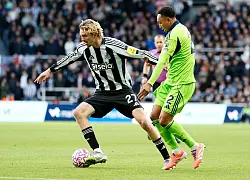 Nick Woltemade holte mit Newcastle United den nächsten Sieg. - © Richard Sellers/PA/AP/dpa