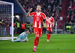 Harry Kane rettet dem FC Bayern einen Punkt. - &copy; Sven Hoppe/dpa