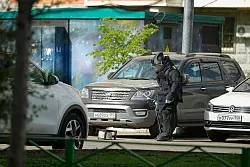 In Russland gab es im Zuge des russischen Angriffskrieges gegen die Ukraine schon mehrere Bombenanschläge gegen Militärs und Propagandisten. - © Uncredited/AP/dpa