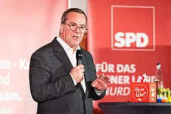 Pistorius warnt vor Putin. - &copy; Moritz Frankenberg/dpa