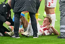 F&auml;llt wohl lange aus: Timo H&uuml;bers - &copy; Bernd Thissen/dpa