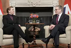 Gro&szlig;britannien und D&auml;nemark stehen als Nato-Partner eng zusammen. (Archivbild) - &copy; Stefan Rousseau/PA Wire/dpa