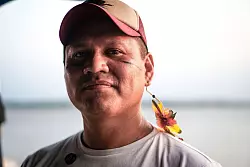 Keine &Ouml;lf&ouml;rderung mehr im gestressten Amazonas: F&uuml;r Cerda ist die Sache klar. - &copy; Larissa Schwedes/dpa