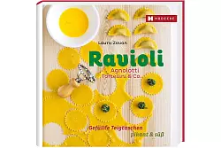 «Ravioli, Agnolotti, Tortellini & Co., Gefüllte Teigtaschen pikant & süß», Laura Zavan, Hädecke Verlag, 72 Seiten, 14 Euro, ISBN 978-3-7750-0659-0. - © Hädecke Verlag/dpa-tmn