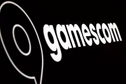 Das Gamescom-Logo wird auch künftig auf dem Kölner Messegelände zu sehen sein. - © Oliver Berg/dpa