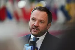 Wirbt in Br&uuml;ssel f&uuml;r ein Vorgehen gegen russische Ukraine-K&auml;mpfer: Estlands Au&szlig;enminister Margus Tsahkna. (Archivbild) - &copy; Virginia Mayo/AP/dpa