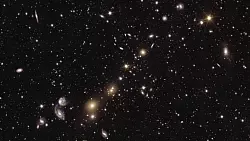 Die Bilder von &laquo;Euclid &raquo; enthalten Millionen von Galaxien. - &copy; Esa/Euclid Consortium/dpa