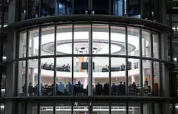 Die Sitzung dauerte bis zum fr&uuml;hen Morgen. - &copy; Elisa Schu/dpa