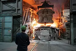 Zum &laquo;Stahlgipfel&raquo; im Bundeskanzleramt wurden auch die Ministerpr&auml;sidenten der L&auml;nder mit Stahlerzeugung erwartet. (Archivbild) - &copy; Sebastian Kahnert/dpa