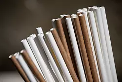 Donald Trump meint, Papier-Strohhalme taugen nichts. (Archivbild) - &copy; Sebastian Christoph Gollnow/dpa