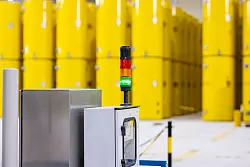 Im Zwischenlager Ahaus wird Atomm&uuml;ll aufbewahrt. Das sei aber keine Dauerl&ouml;sung, betont Carsten Schneider. (Archvbild) - &copy; Guido Kirchner/dpa