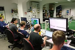 Das letzte Mal wurde die HTWK im Jahr 2018 in Montreal Weltmeister. - &copy; Sebastian Willnow/dpa