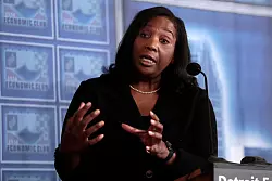 Trump kündigt Entlassung von Fed-Gouverneurin an. (Archivbild) - © Jeff Kowalsky/ZUMA Press Wire/dpa