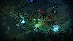 Verschiedene Szenerien entfalten sich den Spielenden in «Hades 2» - © Supergiant Games/dpa-tmn
