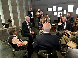 Die letzten noch lebenden Veteranen waren zur Zeit des Warschauer Aufstands Kinder. - &copy; Friedemann Kohler/dpa