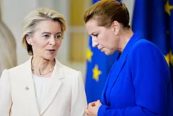 Die aktuelle Situation ist nach Ansicht von D&auml;nemarks Ministerpr&auml;sidentin Mette Frederiksen die schwierigste und gef&auml;hrlichste seit Ende des Zweiten Weltkriegs. - &copy; Mads Claus Rasmussen/Ritzau Scanpix Foto/AP/dpa