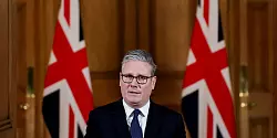 Der britische Premier Starmer will Medien zufolge heute die Anerkennung eines pal&auml;stinischen Staates verk&uuml;nden. (Archivbild) - &copy; Toby Melville/Pool Reuters/AP/dpa