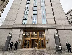 Das Gerichtsgeb&auml;ude, in dem die Anh&ouml;rung Maduros stattfand. - &copy; Zhang Fengguo/XinHua/dpa