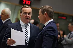 Verteidigungsminister Boris Pistorius (SPD) warf Russlands Pr&auml;sident Wladimir Putin vor, auf Zeit zu spielen. - &copy; Virginia Mayo/AP/dpa