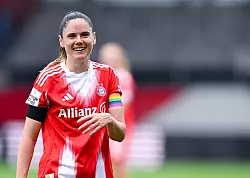 Sarah Zadrazil ist erneut &Ouml;sterreichs Fu&szlig;ballerin des Jahres. - &copy; Sven Hoppe/dpa