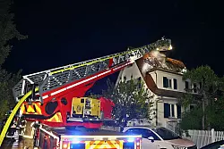 In Baden-Württemberg kam es zu schwerwiegenden Bränden. - © Andreas Rometsch/KS-Images.de/dpa