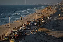 Israels Armee treibt die Vorbereitungen zur Einnahme der Stadt Gaza voran. - © Jehad Alshrafi/AP/dpa