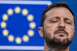 Die Ukraine drängt immer stärker auf einen schnellen Beitritt zur Europäischen Union. (Archivbild) - © Nicolas Maeterlinck/Belga/dpa