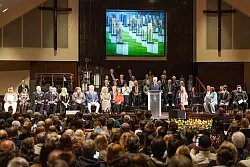 Gedenken am 30. Jahrestag des Anschlags mit 168 Toten - &copy; Alonzo Adams/FR159426 AP/AP/dpa