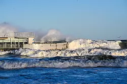 Heftige Windb&ouml;en hielten Polens Feuerwehren auf Trab. - &copy; Piotr Kowala/PAP/dpa